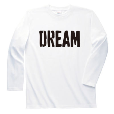 【BIG BASS DREAMS】LONG T-SHIRT DREAM WHITE