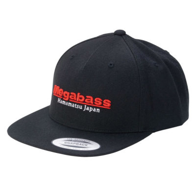 MEGABASS CAP CLASSIC SNAPBACK BLACK/RED(クラシックスナップバック・ブラック/レッド）