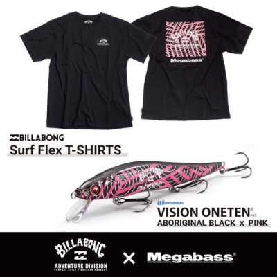 BILLABONG x MEGABASS SURFFLEX ONETEN SET BLACK