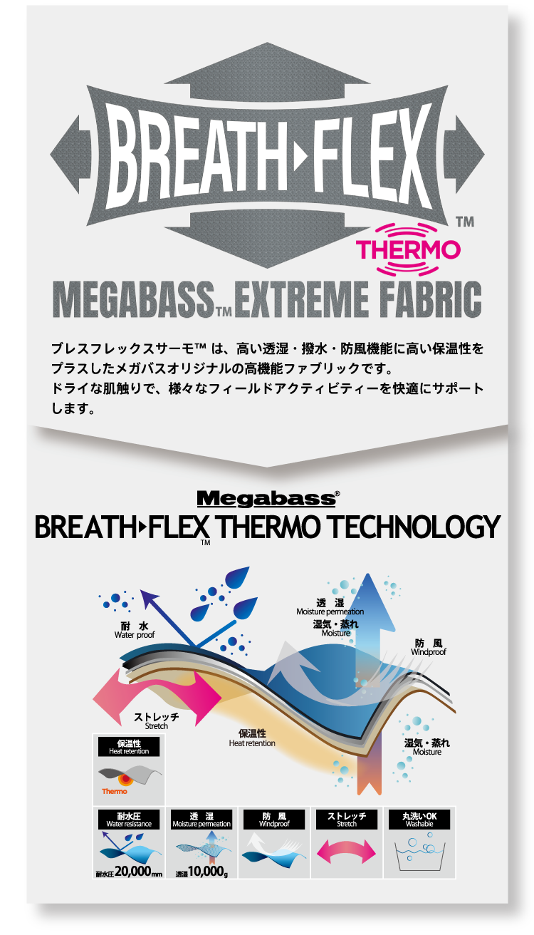 MEGABASS EXTREME FABRIC | Megabass - メガバス オンラインショップ