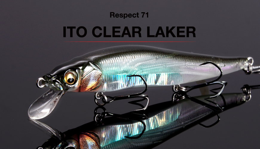 ITO CLEAR LAKER 期間限定完全受注生産 | Megabass - メガバス オンラインショップ