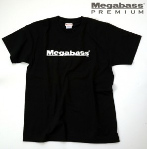MEGABASS LOGO T-SHIRTS 2015 ブラック