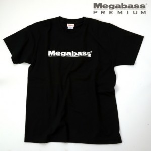 MEGABASS LOGO T-SHIRTS 2015 ブラック