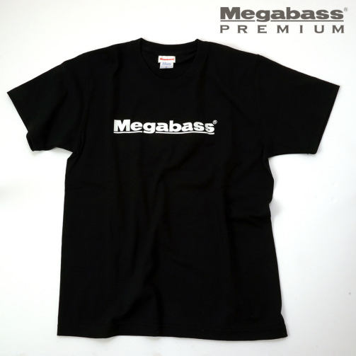 MEGABASS LOGO T-SHIRTS ブラック