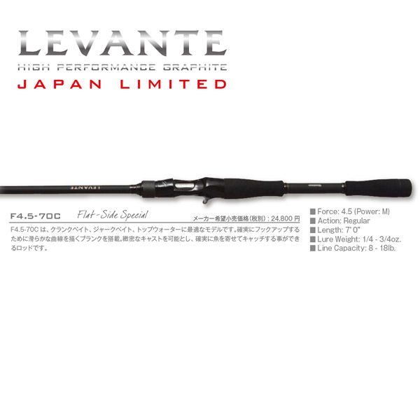 LEVANTE(レバンテ) JAPAN LTD F4.5-70C