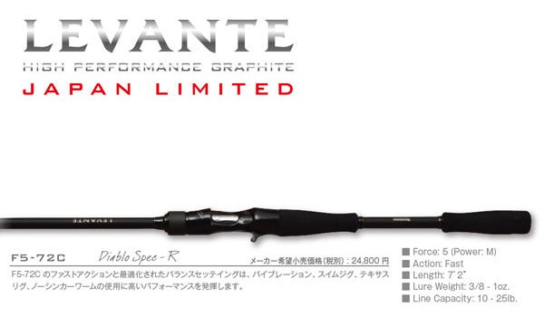 LEVANTE(レバンテ) JAPAN LTD F5-72C