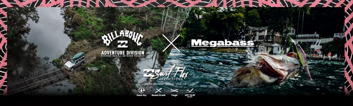 BILLABONG x MEGABASS