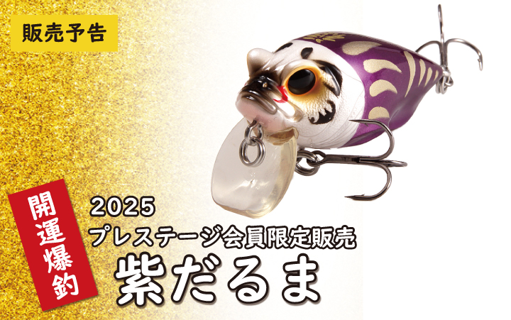 VIP会員様限定販売スペシャルカラー「紫だるま」