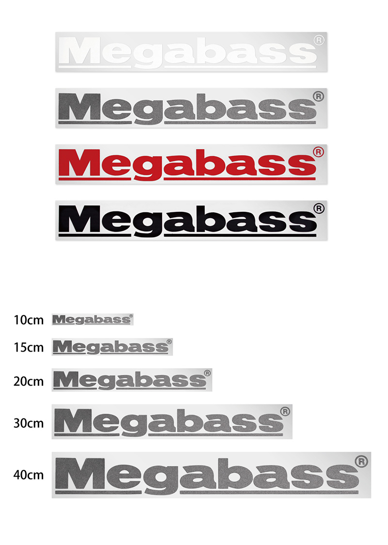 カッティングステッカー Megabass